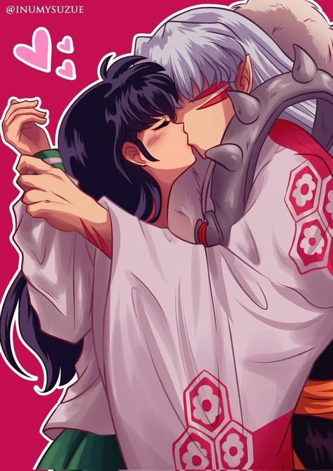 Rin And Sesshomaru, Inuyasha Love, Inuyasha Fan Art, Kagome Higurashi, Seven Deadly Sins Anime, Anime Ships, Inuyasha, Cute Anime Couples, Cute Anime Character