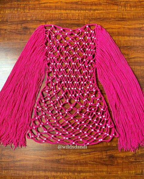 Fashion Nova Crochet, Pink Crochet Dress, Crochet Cover Up Dress, Crochet Swimwear Pattern, Crochet Crop Top Pattern, Crochet Cover Up, Fashion Design Collection, Crochet Hat Free, Diy Fashion Clothing