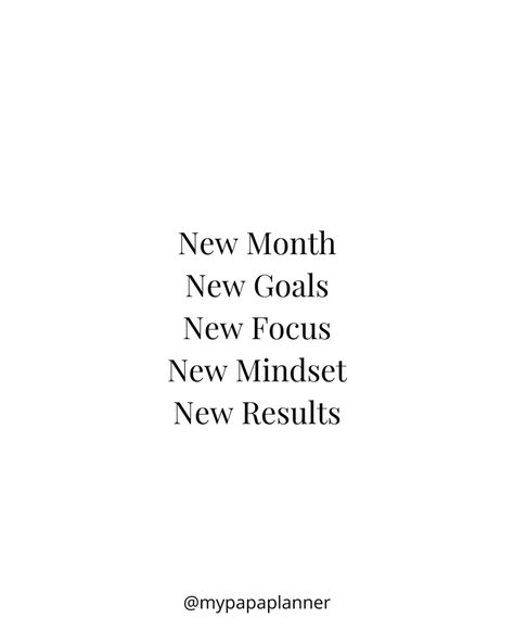 New Month New Goals, Quotes Everyday, Goals Setting, 2023 Goals, Everyday Quotes, New Goals, Life Quotes Love, A Fresh Start, New Month