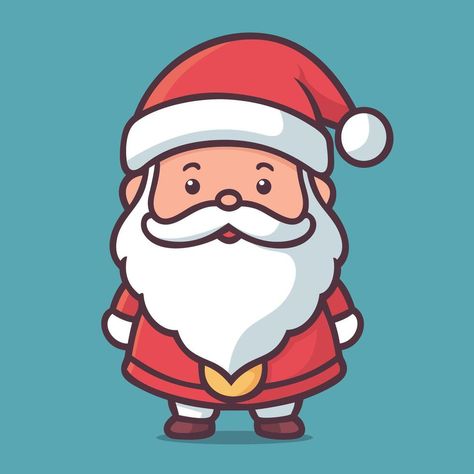 Merry Christmas Cartoon Character Santa Claus. Isolated santa cartoon character for Christmas. illustration. Santa Cartoon Drawing, Christmas Character Illustration, Cute Santa Drawing, Santa Drawing, Santa Claus Illustration, Merry Christmas Cartoon, Santa Illustration, Santa Claus Cartoon, Santa Claus Drawing