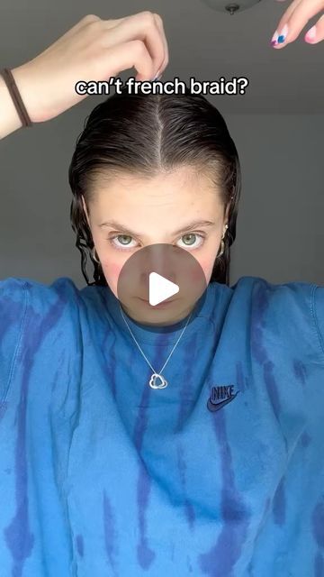 111K likes, 110 comments - julesdell_ on July 4, 2023: "this is perfect if you can’t French braid :) #curls #curlyhair #hairstyles #curlyhairstyles #frenchbraid #cantfrenchbraid #twists". French Braid Curls, Curly Hair Tips And Tricks, French Tutorial, Braid Curls, Hair Tips And Tricks, Braiding Your Own Hair, Short Hair Styles Easy, Curly Hair Tips, Twist Braids