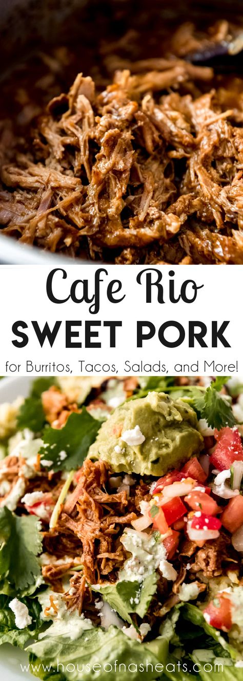 Sweet Pork Cafe Rio, Costa Vida Sweet Pork Recipe, Costa Vida Sweet Pork, Sweet Pork Barbacoa, Pork Barbacoa, Cafe Rio Sweet Pork Recipe, Cafe Rio Pork, Sweet Pork Recipe, Cafe Rio