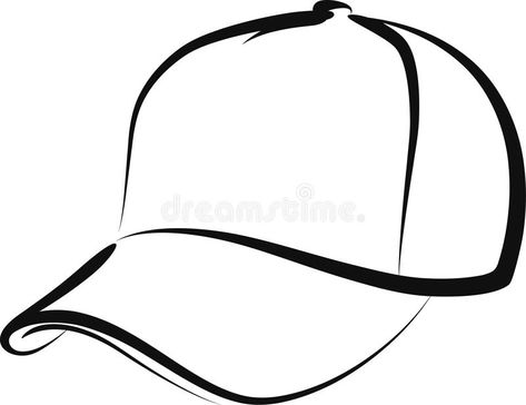 Baseball Cap Tattoo, Cap Illustration, Cap Tattoo, Cap Drawing, Cap Cup, Hat Vector, Sandlot, Quote Template, The Sandlot