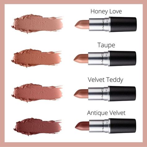 Honey Love Mac Lipstick, Brown Mac Lipstick, Mac Taupe, Mac Nude Lipstick, Matte Nude Lipstick, Lipstick For Dark Skin, Honey Love, Mac Lips, Amazon Jewelry