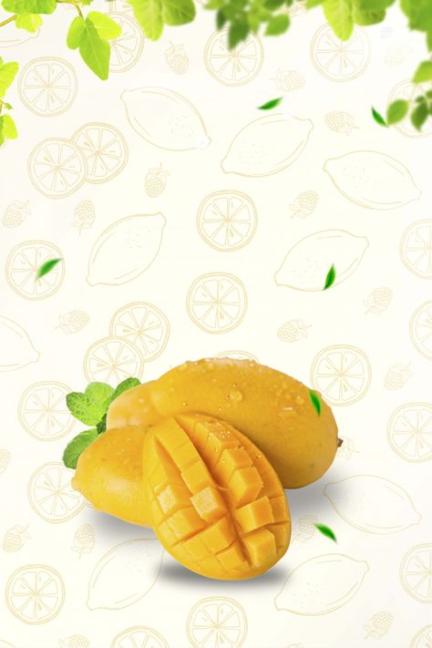 Simple Delicious Mango Background Cooking Template, Mango Background, Bday Background, Chile Habanero, Birthday Banner Background Hd, Organic Food Store, Birthday Banner Background, Background Summer, Red Backdrop