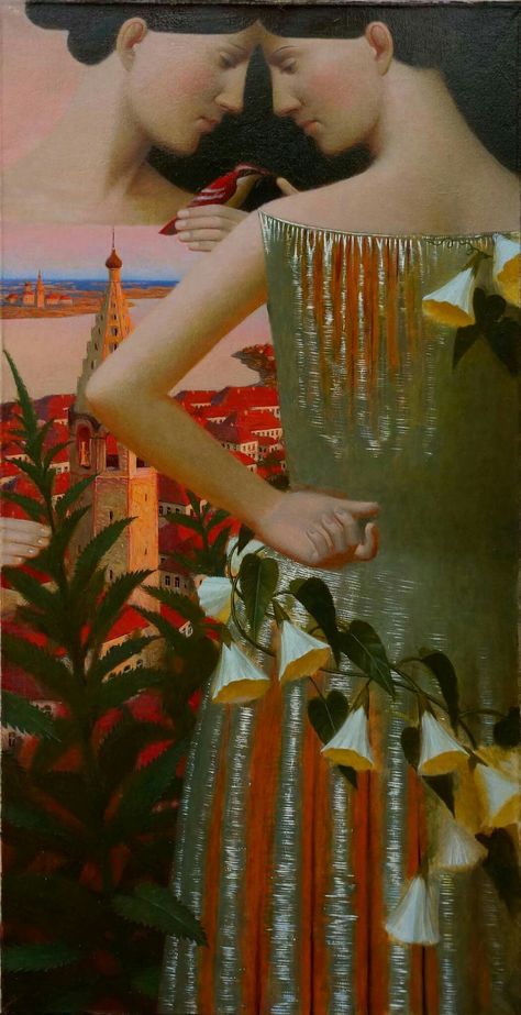 andrey remnev Audrey Remnev, Andrei Remnev, Andrew Remnev, Remnev Andrey, Andrey Remnev, White Warrior, High Hills, Images D'art, Russian Painting