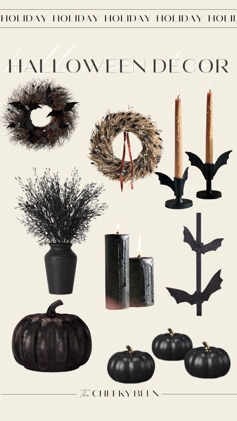 Are you looking for some Halloween decor that is still chic? I've rounded up a few of my favorites from cute fall wreaths and fall centerpieces to pumpkin shaped everything. Tap to shop this chic Halloween decor! Target Halloween Decor, Stylish Halloween Decor, Chic Halloween Decor, Halloween Decor Diy, Ceramic Halloween, Target Halloween, Minimalist Halloween, Classy Halloween, Scary Decorations