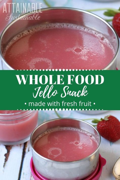 Healthy Jello Recipes Clean Eating, Dye Free Jello, Homemade Jello With Gelatin, Homemade Jello Recipes, Healthy Jello Recipes, Clear Jello Recipe, Paleo Jello, Gelatine Recipes, Healthy Jello