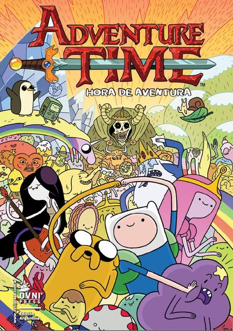 ¡Es hora de aventura! - Kaboom - Historietas y más Adventure Time Poster, Art Adventure Time, Adveture Time, Adventure Time Comics, Princess Adventure, Cartoon Network Shows, Adventure Time Cartoon, Comic Book Pages, Jake The Dogs