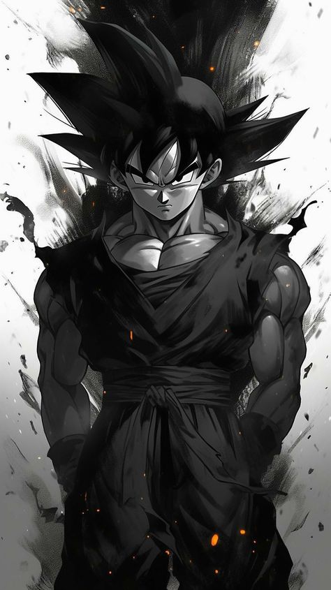 Son Goku Wallpapers, Goku Wallpaper Iphone, Ball Painting, Tattoos Men, Dragon Ball Wallpaper Iphone, Goku Wallpaper, Wallpaper Landscape, Scary Dogs, Geometric Tattoos