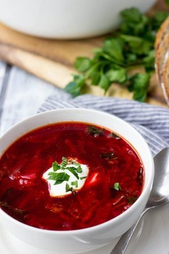 Ukrainian Borscht Ukrainian Borscht, Borscht Recipe, Ukrainian Food, Borscht Soup, Beet Soup, Best Chili Recipe, Kid Approved Meals, Ukrainian Recipes, Comfort Soup