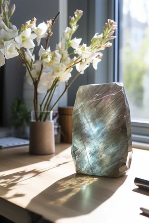 Dive into our latest blog post, 'The Labradorite Effect,' and explore the remarkable ways this enchanting gemstone can transform your life. From boosting intuition to shielding your aura, Labradorite is more than just a pretty stone – it's a catalyst for personal growth and spiritual awakening. Ready to unlock the hidden powers of Labradorite? Click to learn how this iridescent gem can be your guide to a more empowered and vibrant life. #LabradoriteMagic #GemstoneGlow #SpiritualAwakening Celtic Cross Tarot, Pinterest Shop, Golden Lotus, Esoteric Art, Physical Beauty, Aura Colors, Labradorite Crystal, Labradorite Jewelry, Energy Field