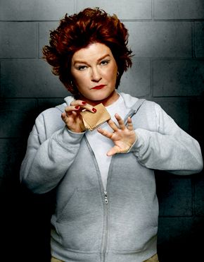 "OITNB" - "Red" Oitnb Red, Potato With Eyes, For My Crush, Crazy Humor, Kate Mulgrew, Orange Is The New, Orange Is The New Black, Dvd Blu Ray, Best Shows Ever