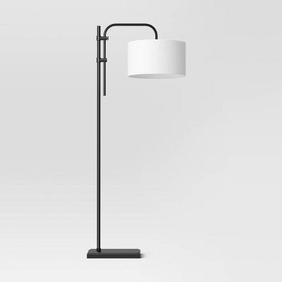 Knox Floor Lamp - Threshold™ : Target Dimmable Light Switch, Target Floor Lamps, Lamp Cord, Small Lamp, Metal Floor Lamps, Room Lamp, Standing Lamp, Black Lamps, Dimmer Switch