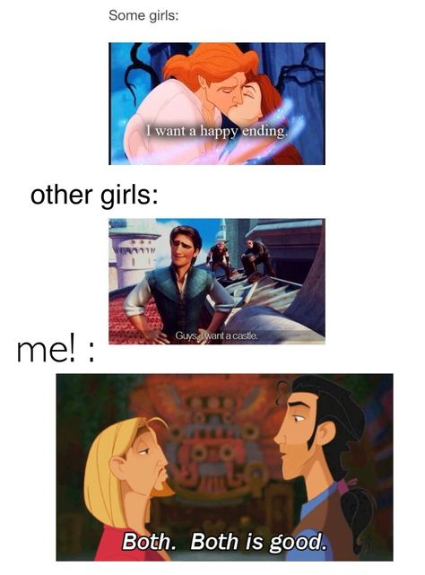 Disney goals Disney Princess Memes, Personajes Studio Ghibli, Disney Theory, Funny Disney Memes, Funny Disney Jokes, Karakter Disney, Happy End, Disney Facts, Disney Jokes