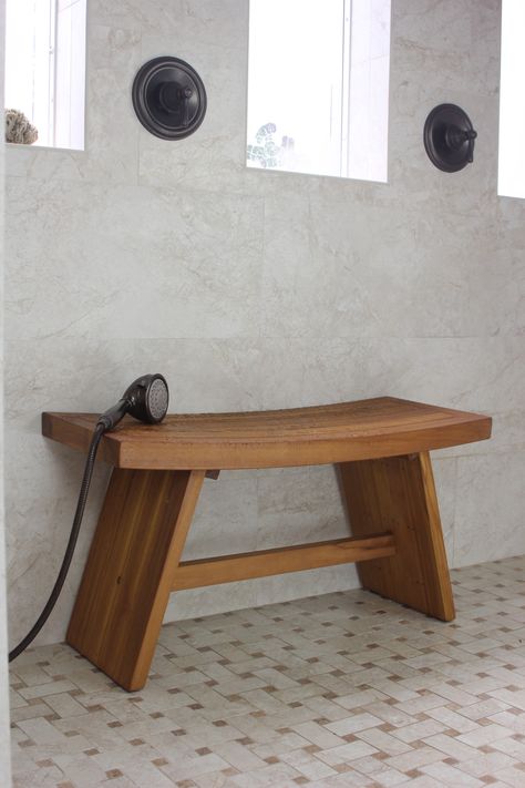 Teak Shower Seat, Teak Shower Stool, Japanese Shower, Wood Shower Bench, Bathroom Bench, Teak Bath, Bath Bench, Teak Shower Bench, Teak Patio Furniture