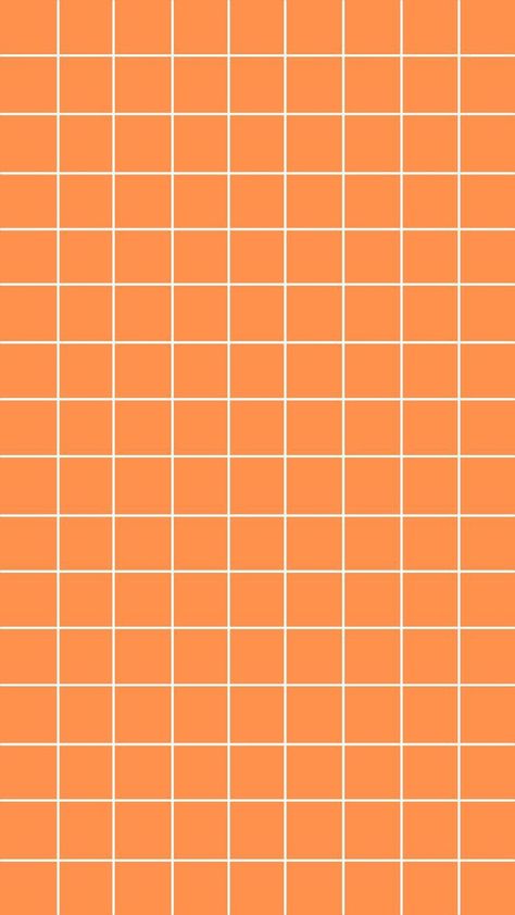 Orange Grid Wallpaper, Wallpaper Naranja, Cute Orange Wallpaper, Orange Wallpaper Pattern, Orange Pattern Wallpaper, Orange Aesthetic Background, Orange Pattern Background, Light Orange Wallpaper, Orange Background Aesthetic