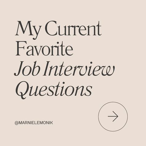 One of the most common questions I get as a Career Coach is which questions to ask at the end of a job interview. It’s hard to pick my *all-time* favorite interview questions, but these are my current go-to’s. If you try any of these out in your next interview, please report back. 🫶 #interviewquestions #interviewskills #interviewprep #interviewpreparation #jobinterviews #jobinterviewtips #interviewing #careercoaching Questions To Ask In An Interview, Best Interview Questions, Interview Prep, Interview Skills, Service Jobs, Job Interview Questions, Interview Questions And Answers, Job Interview Tips, Interview Preparation