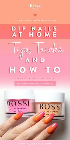 Nail Dips At Home, Dip At Home Nails, Dip Nails At Home Tips, Dip Powder Nail Tips And Tricks, Diy Dip Nails With Tips, Dip Powder Tricks, Dip Nails Diy Tips, Dip Nail How To, Dip Powder Nail Tips