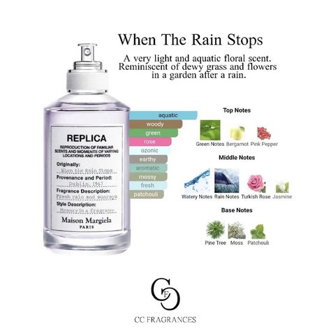 replica when the rain stops Replica When The Rain Stops, When The Rain Stops, Perfume Ideas, Replica Perfume, Fragrance Lab, Clean Perfume, Fragrances Perfume Woman, Perfume Collection Fragrance, Perfume Scents