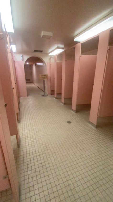 my photo #creepy #liminalspace #backrooms #subliminals #dreamcore #bathroom #surreal #weirdcore #familiar #nostalgia #aesthetic Nostalgia Core, Nostalgia Aesthetic, Concept Board, Empty Spaces, Weird Dreams, Brutalism, Dream Spaces, Surrealism, Pink