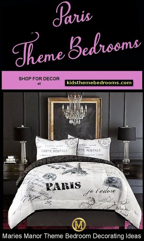 Bedrooms For Teenagers, Paris Bedroom Decor Ideas, Paris Bedroom Aesthetic, Pink Paris Bedroom, Paintings For Nursery, Paris Bedrooms, Paris Themed Bedroom Decor, Paris Decorations, Paris Girls Bedroom