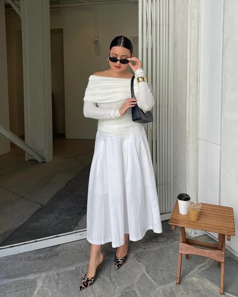 This summer is all about breezy white maxi skirts. The staple bottom is easy to throw on over a bathing suit for a beach day, and looks ultra-chic paired with a vest top or tank. Scroll through for some of our favorite ways to wear white maxis this season. 📷: @francescasaffari, @ingridedvinsen, @nnennaechem, @dannaed_, @dana_zkt, @styleidealist, @theindiaedit White Maxi Skirts, Classic Chic, White Maxi, Maxi Skirts, Glamour Fashion, Vest Top, Beach Day, Bathing Suit, Spring Outfits