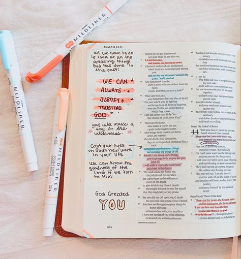 Obadiah Bible Journaling, Isaiah Bible Journaling, Bible Goals, Isaiah 48, Isaiah Bible, Old Testament Bible, Book Of Isaiah, Inspire Bible, Bible Study Methods