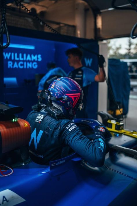 alex albon williams racing f1 formula one 2023 Williams Racing Aesthetic, Alex Albon Aesthetic, Williams F1 Aesthetic, Williams Racing F1, F1 Party, F1 Journal, Williams Aesthetic, Williams Formula 1, F1 Williams