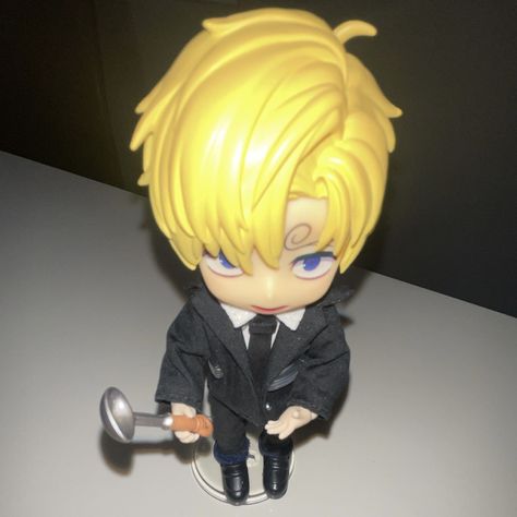 #sanjivinsmoke #sanji #onepiece #animeicons #mangaart #custom Sanji Nendoroid, Sanji Cute Wallpaper, Sanji Waist, Sanji Banner, Sanji Manga, Sanji Icon, Nendoroid Anime, Vinsmoke Sanji, Sanji Vinsmoke