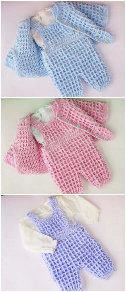 26+ Cute Baby Clothes FREE crochet/knitting patterns! | Swecraftcorner Crochet Infant Pants Free Pattern, Crochet N Create, Crochet Dungarees Free Pattern, Baby Romper Crochet Pattern Free, Crochet Baby Overalls Free Pattern, Crochet Childrens Clothes, Crochet Romper Baby Free Pattern, Crochet Baby Onesie Free Pattern, Redheart Free Crochet Patterns