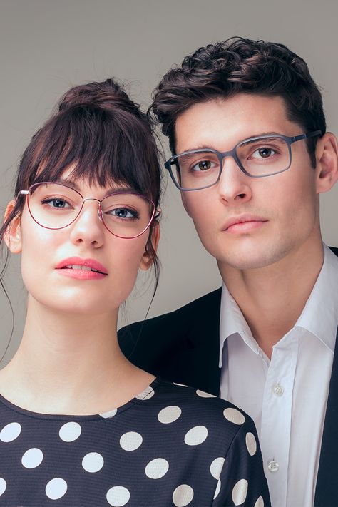 Couple With Glasses, Glasses Couple, Glasses Frames For Men, Best Eyeglasses, Perfect Vision, Portrait Reference, Prescription Glasses Frames, Eye Glasses Frames, Stylish Glasses