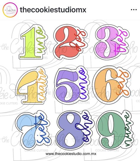 Number 2 Drawing, Cookie Sketch, Cake Templates, Decorating Cookies, Topper Cake, Birthday Cookies, Cookie Decorating, Sugar Cookies, Cake Toppers