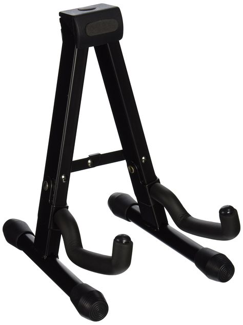 Stagg SUVM-A100BK Foldable A Stand for Ukuleles, Mandolins and Violins - Black: Amazon.co.uk: Musical Instruments Violin Stand, Ukulele Stand, Violin Instrument, Ukulele Accessories, Learn Violin, Violin Lessons, Guitar Stand, Concert Band, Locking Mechanism