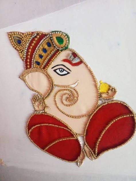 Aari Work Designs Pattern Hand Embroidery, Cartoon Pencil Drawing, Machi Work, Flute Drawing, Ganesh Design, Wedding Dupatta, Kundan Rangoli, Venkateswara Swamy, Thali Decoration