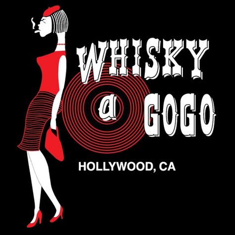 - Whisky A Go-Go Logo - #music #logo #Whiskeyagogo #Hollywood #musiclogo #venue #Club http://www.pinterest.com/TheHitman14/music-logos-%2B/ Whiskey A Go Go, Johnny Rivers, Whisky A Go Go, Go Logo, Sunset Strip, Music Images, California Art, Music Logo, Retro Pop