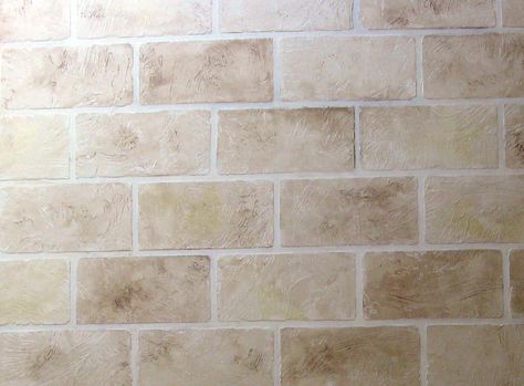 pictures of faux painted cement block | Faux concrete block Cinder Block Paint, Diy Concrete Patio, Paint Concrete Patio, Concrete Block Walls, Cinder Block Walls, Cement Blocks, Cinder Blocks, Basement Inspiration, Concrete Stairs