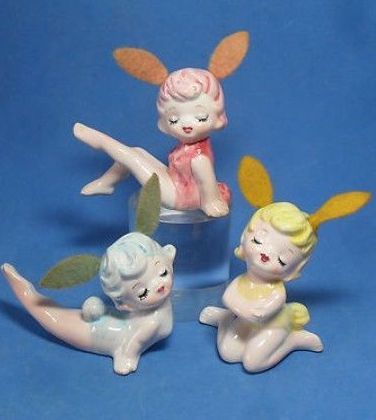 Napco Figurines Vintage, 90s Collectibles, Felt Rabbit, Ceramic Cute, Kitschy Decor, Nail Aesthetic, Bunny Girls, Kitsch Decor, Aesthetic Pretty