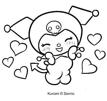 Sanrio Coloring, 헬로키티 배경화면, Hello Kitty Colouring Pages, Images Hello Kitty, Heart Coloring Pages, Hello Kitty Crafts, Kitty Coloring, Hello Kitty Coloring, Kitty Drawing