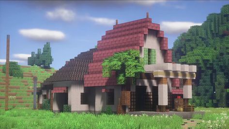 Ghibli Minecraft, Minecraft P, Minecraft Farm, Alan Becker, Minecraft Funny, Minecraft Construction, Minecraft Games, Minecraft Inspo, Minecraft House Designs