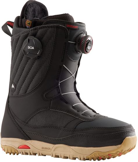 Make it look easy on any terrain you encounter with the women's Burton Limelight Boa snowboard boots. They boast a toasty-warm interior and Boa fit system for a perfect feel every time you step in. Snowboard Burton, Snowboard Boots Womens, Snowboarding Trip, Snowboard Shop, Burton Women, Womens Snowboard, Snowboarding Accessories, Snowboarding Women, Snowboarding Men