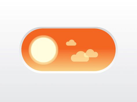 Day-night Mode Switcher by Ester Digital 심플한 그림, Night Mode, 광고 디자인, Relaxing Art, Art Journal Therapy, Night And Day, Motion Graphics Design, Graphic Design Fonts, Motion Design Animation