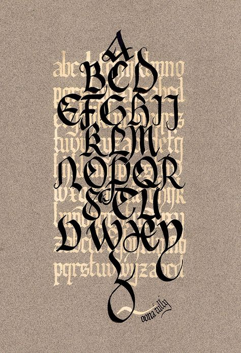 Gothic Alphabet, Gothic Lettering, Tattoo Lettering Styles, Calligraphy Tutorial, Modern Gothic, Futuristic Fonts, Graffiti Lettering Fonts, Calligraphy For Beginners, Calligraphy Words