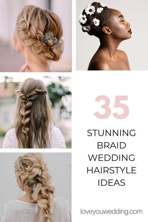 Braided Hair For Wedding Bridesmaid, Bridesmaid Braid Hair, Wedding Hairstyles For Long Hair Braid, Bridesmaid Hairstyles With Braids, Braids For Wedding Hair, Bride Hairstyles Braid, Braided Bridesmaid Hair, Braid Bridal Hairstyles, Wedding Hair With Braids