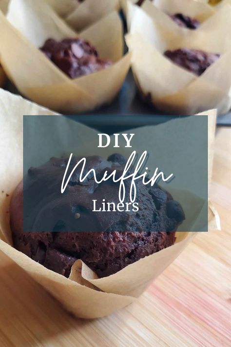 making thease liners is so super simple you realy only need a few extra minutes and some know how. this post will show you exactly how to make those muffin liners quick and simple. as an added bonus when you have theae liners made with parchment papaer your muffins will never stick! absolutely amazing! Diy Muffin Liners, Muffin Liners, Look Here, Sweet Savory, Home Look, Super Simple, Super Easy, Year Old, Easy Diy