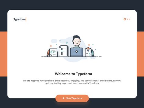 Onboarding for typeform (Experimental) Ui Cards, Empty State, Web Forms, Progress Bar, Daily Ui, Tv App, Web Design Tips, Online Blog, Ui Design Inspiration