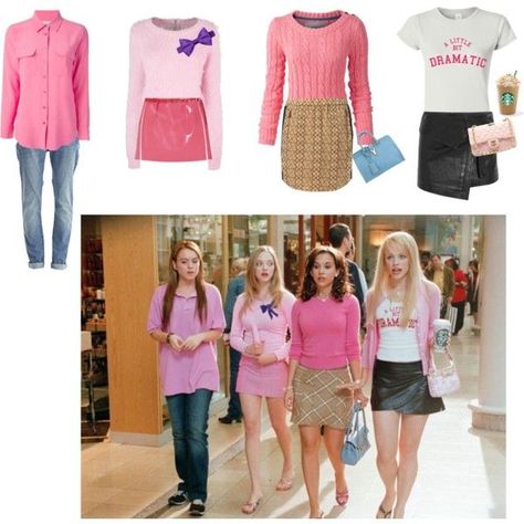 Mean Girls Outfits Ideas, Mean Girls Halloween Costumes, Mean Girls Costume, Mean Girls Halloween, Mean Girls Outfits, Holloween Costume, Costumes For Teens, Group Halloween Costumes, Fantasias Halloween