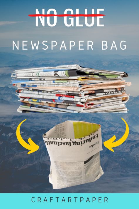 Plastic bags are not environment friendly , please use newspaper bags for your shopping or items to carry around. Watch this video and you can make one for yourself and your family. #paperbag Newspaper Bags, Paper Ideas, Bags Aesthetic, Craft Paper, Environment Friendly, Plastic Bags, Paper Bags, Plastic Bag, Newspaper