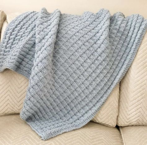 Keep Notes, Paper Calendar, Blanket Knitting Pattern, Reversible Blanket, Afghan Pattern, Lap Blanket, Blanket Knitting Patterns, Baby Yarn, Blanket Throw