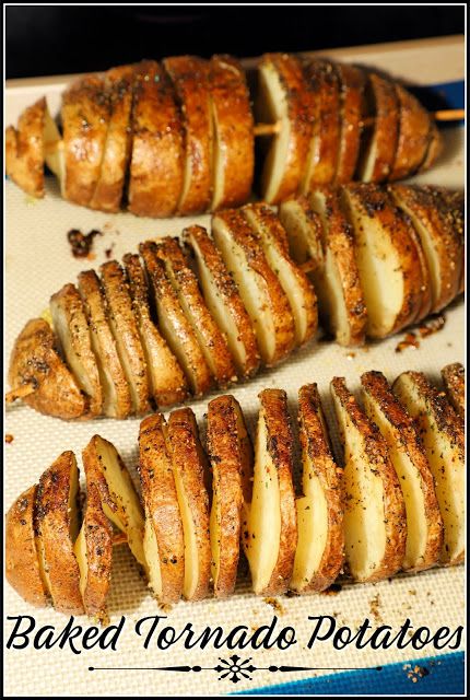 Skewered Potatoes, Spiral Baked Potatoes, Torpedo Potatoes, Heaven On A Stick, Potatoes On A Stick, Potato On A Stick, Potato Skewers, Spiral Potatoes Baked, Tornado Potato Recipe